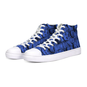 Story of Greatness Hightop Canvas Shoe - Royal