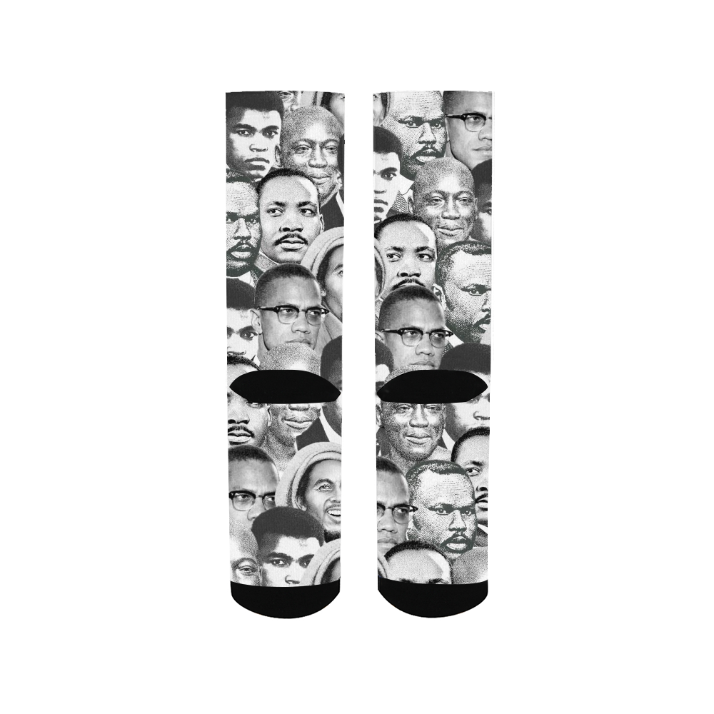 Story of Greatness Men's Socks - White