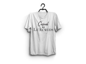 Casual Luxuries Tee - White