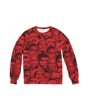 Story of Greatness Men's French Terry Crewneck - Blood