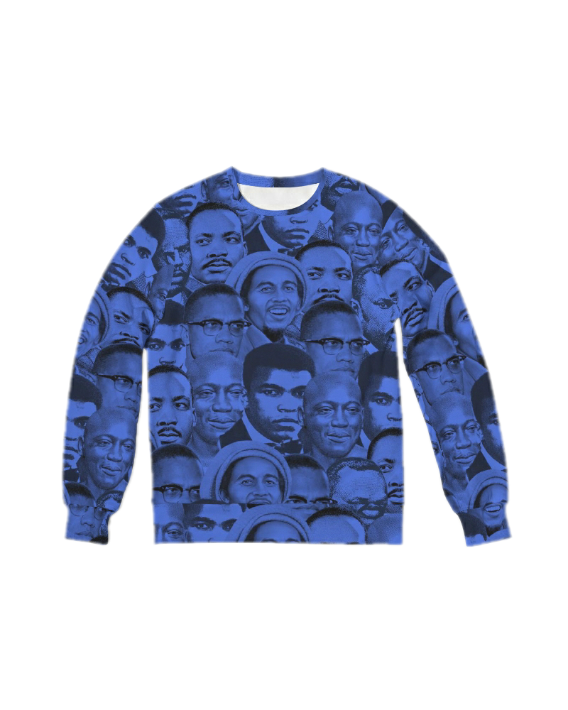 Story of Greatness Men's French Terry Crewneck - Royal