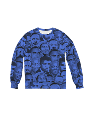 Story of Greatness Men's French Terry Crewneck - Royal