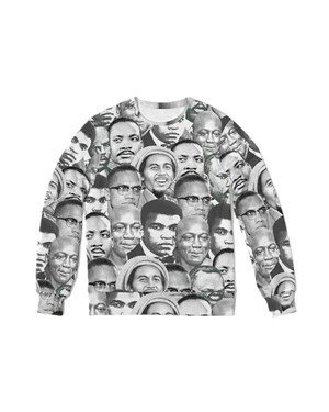 Story of Greatness Men's French Terry Crewneck - White