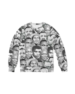 Story of Greatness Men's French Terry Crewneck - White