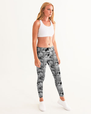 Marilyn Collage Women's Mid Rise Yoga Pant