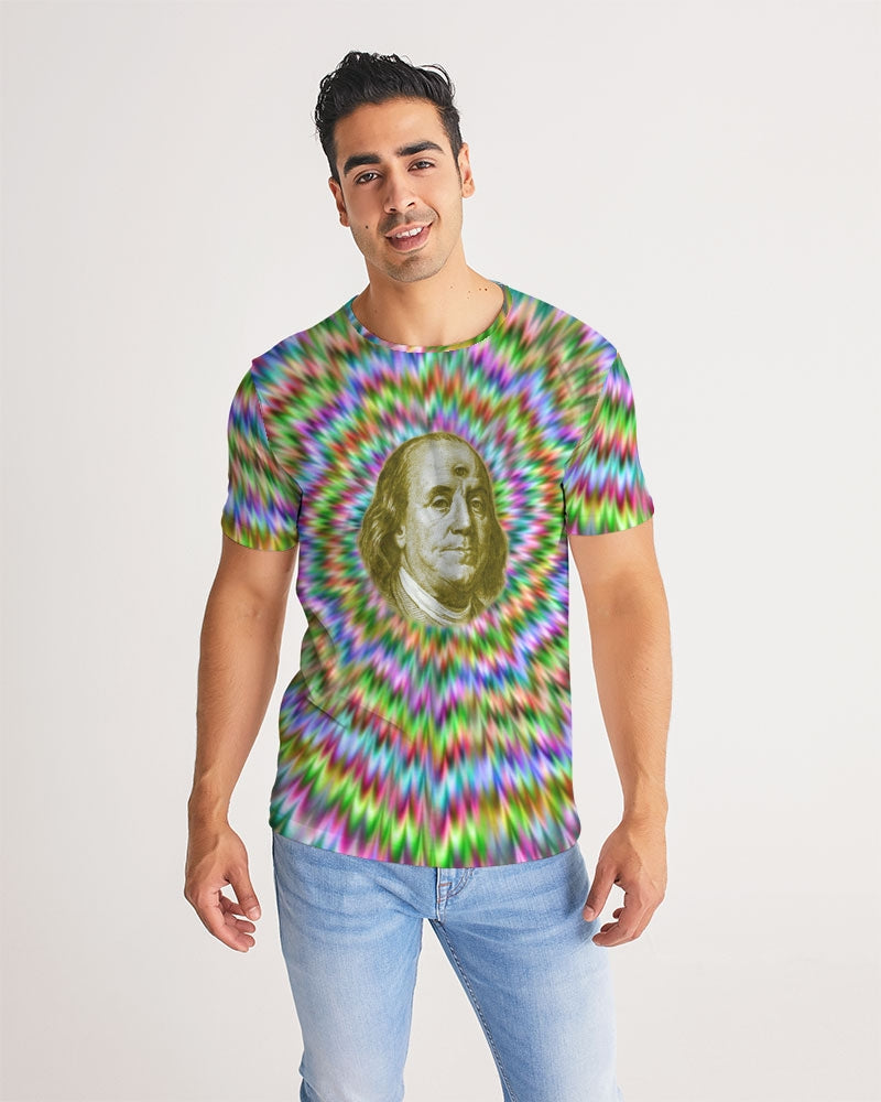 Psychedelic Ben Franklin Men's Tee