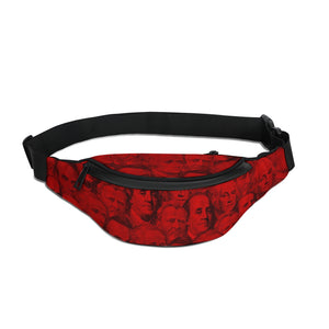 Currency Collage Crossbody Sling Bag - Blood Money